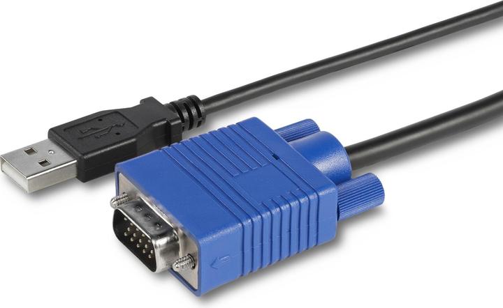 Productafbeelding StarTech Kvm USB Crash Cart Met Bestandsoverdracht