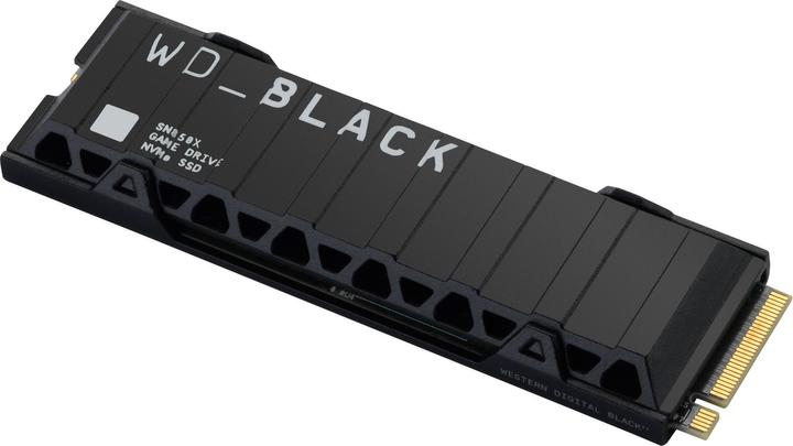 Actual product image WD Black SN850X with Heatsink Retail (8000 GB, M.2 2280)