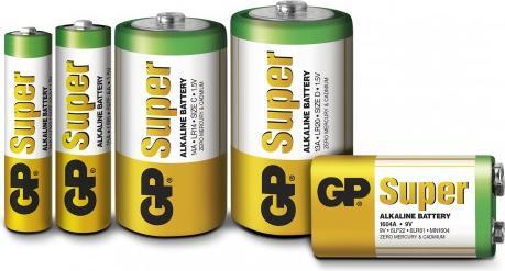 Produktbild GP Batteries Super (2 Stk., D, 1300 mAh)