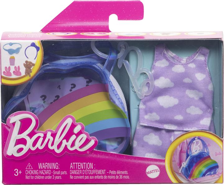 Barbie Fashion Kleidung und Deluxe-Tasche mit Zubehör im Thekendisplay