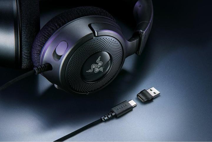Image du produit Razer Kraken V4 X - Casque de jeu filaire alimenté par Chroma™ RGB (Filaire)