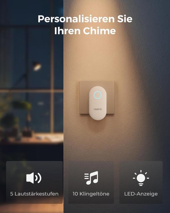 Actual product image Reolink Chime plug-in solution (Wi-Fi)