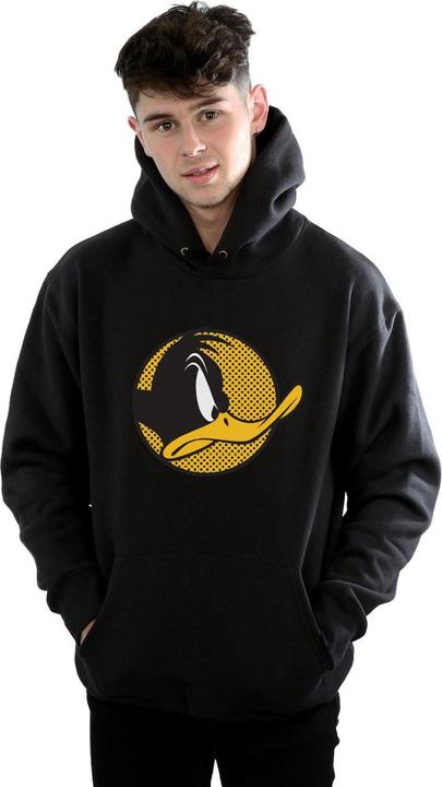 Actual product image Looney Tunes Mens Daffy Duck Dotted Profile Hoodie (M)