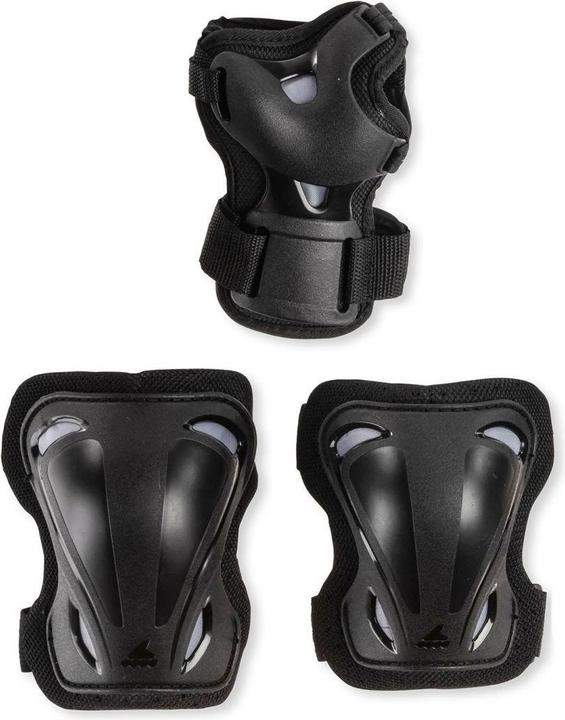 Immagine prodotto Rollerblade Skate Gear Pack (XL, Protezioni per i polsi, Ginocchiera, Protettori gomito, Esemplare unico)