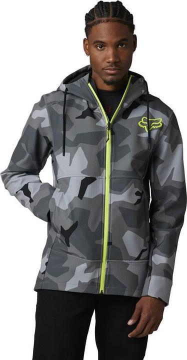 Fox Jacket 22 Pit Camo Blk Cam S (S)