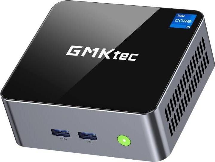 Actual product image GMKtec MINI PC M3 Intel i5-12450H RAM + Black (Intel Core i5-12450H, 32 GB, 1000 GB)
