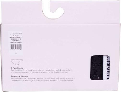 Actual product image Calvin Klein Ladies' bikini briefs in a 3-pack (XS)