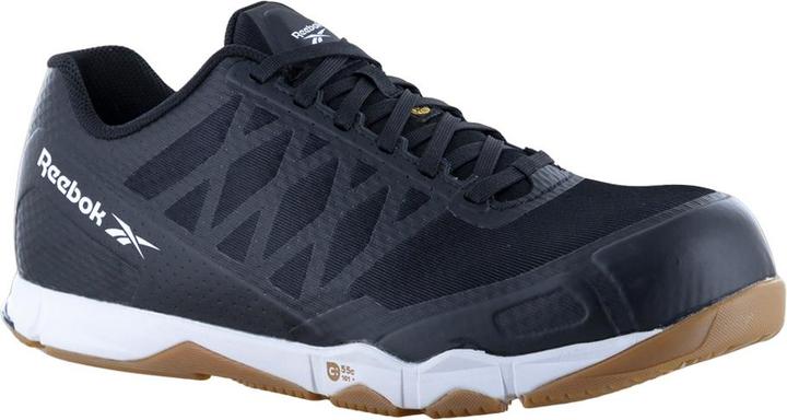 Reebok Sicher-Halbschuh S1P BLACK/GUM ATHLETIC Gr.38 (S1P, 38)