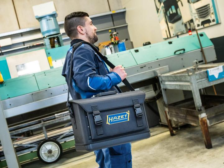 Produktbild HAZET Werkzeugtasche ∙ gross ∙ mit 89 Profi-Werkzeugen 191T-2/89 ∙ 470 mm x 310 mm x 300 mm ∙ Anzahl… (89 Teile)