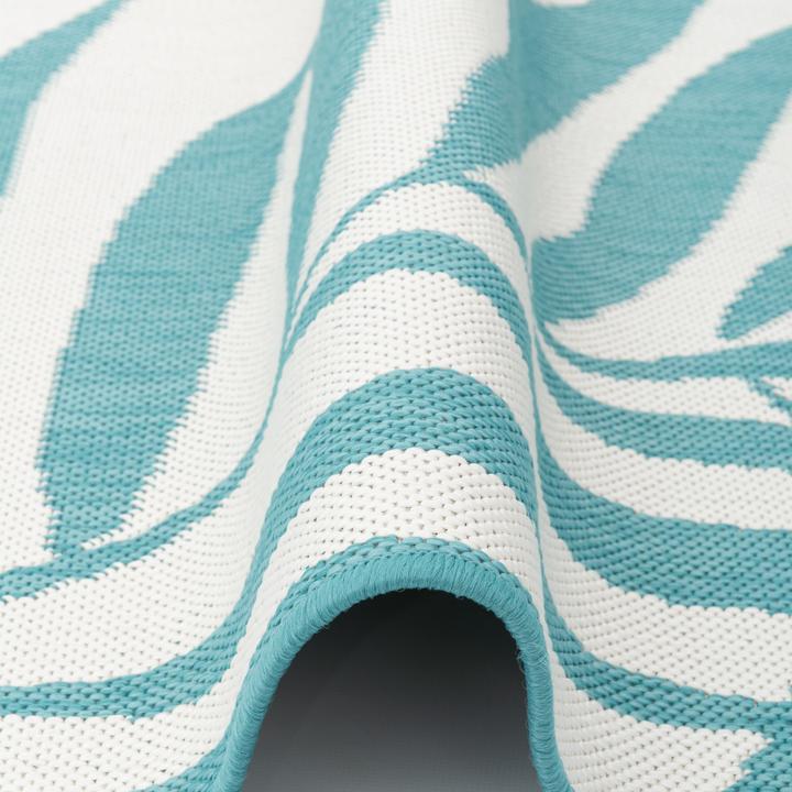 Produktbild Pergamon In- und Outdoor Teppich Beidseitig Cape Cod Blätter (133 x 190 cm)