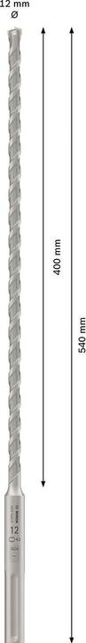 Produktbild Bosch Professional Zubehör PRO SDS max-4 Hammerbohrer, 12 x 400 x 540 mm (12 Millimeter)
