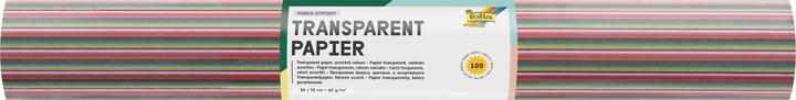Actual product image Folia Transparent paper, (W)500 x (H)700 mm, 42 g/sqm, coloured (42 g/m², 1 x)