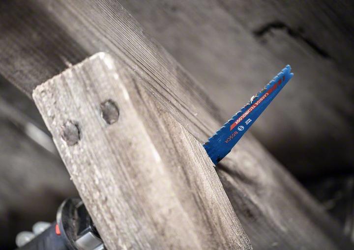 Actual product image Bosch Professional Zubehör Expert Wood with Metal Demolition S 1267 XHM reciprocating saw blade, 10 pieces