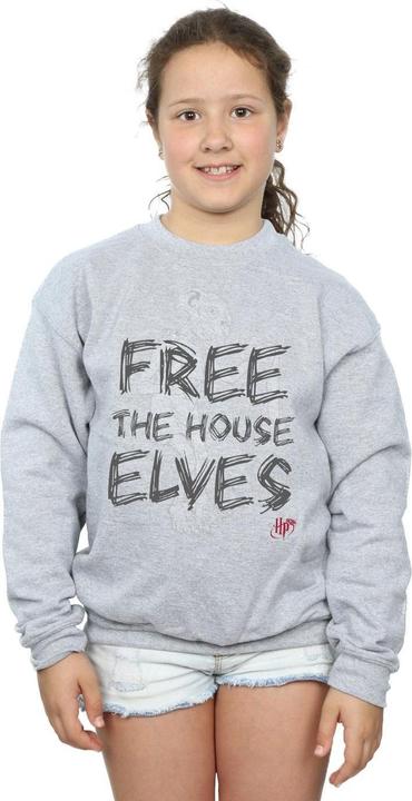Immagine prodotto Dobby Free The House Elves Felpa Ragazze (140, 146)