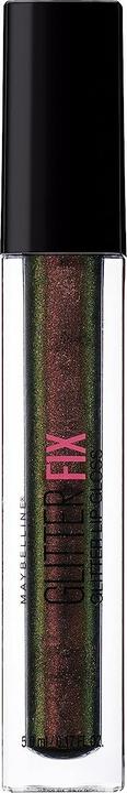 Actual product image Maybelline New York Glitter Fix Lip Gloss 80 Shadow Hunter 5ml (80 Shadow Hunter)