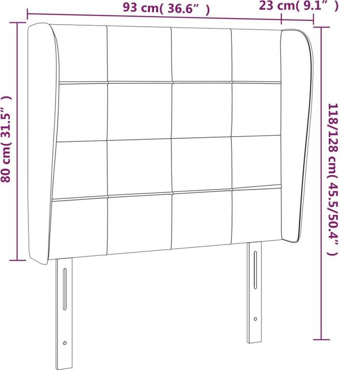 Produktbild VidaXL Kataleya (93 x 23 x 128 cm)