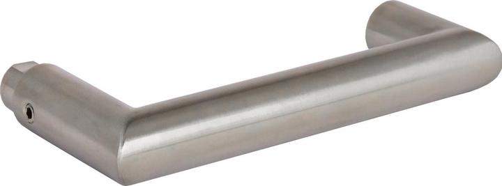 Actual product image Ogro PREMIUM 8907 lever handle hole part - without rosette, FS, 20.0 mm, satin stainless steel (Door handle)