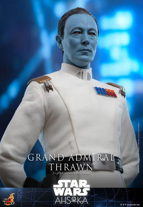 Produktbild Hot Toys Star Wars: Ahsoka Actionfigur 1/6 Grand Admiral Thrawn 32 cm