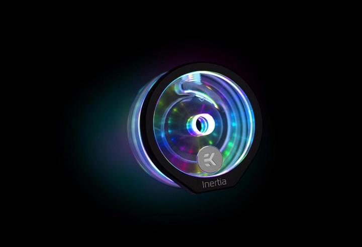 Actual product image EKWB EK Quantum Inertia D5 Body D-RGB - Acrylic