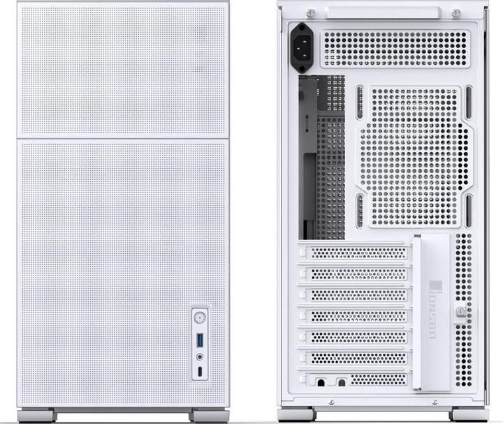 Produktbild Jonsbo D41 MESH White (mATX, DTX, Mini-ITX, ATX)