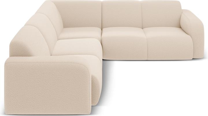 Actual product image Micadoni Symmetrical Corner Sofa, "Molino", 5 Seats, 252x252x75 Made in Europe (Corner sofa)