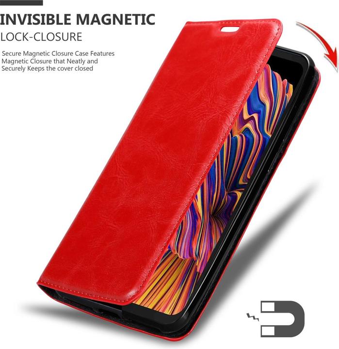 Immagine prodotto Cadorabo Libro Invis. Coperchio magnetico (Samsung Galaxy Xcover Pro)