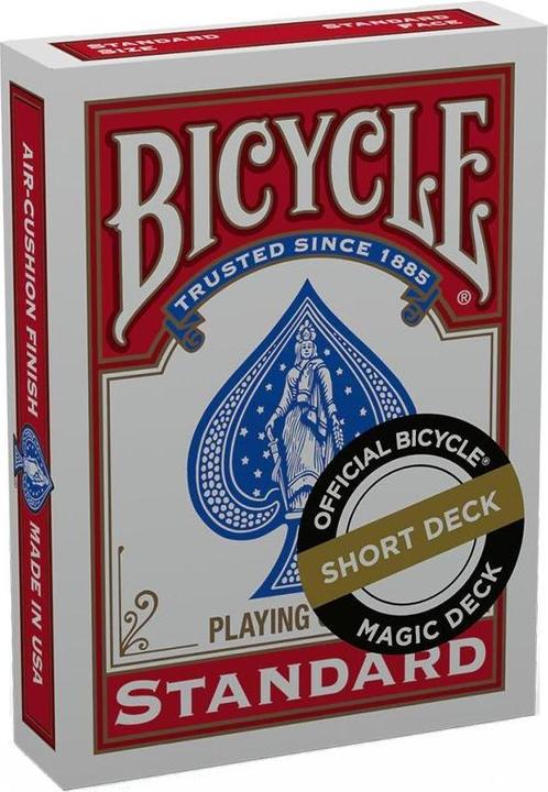Image du produit Bicycle Short Deck Red Back (Anglais)