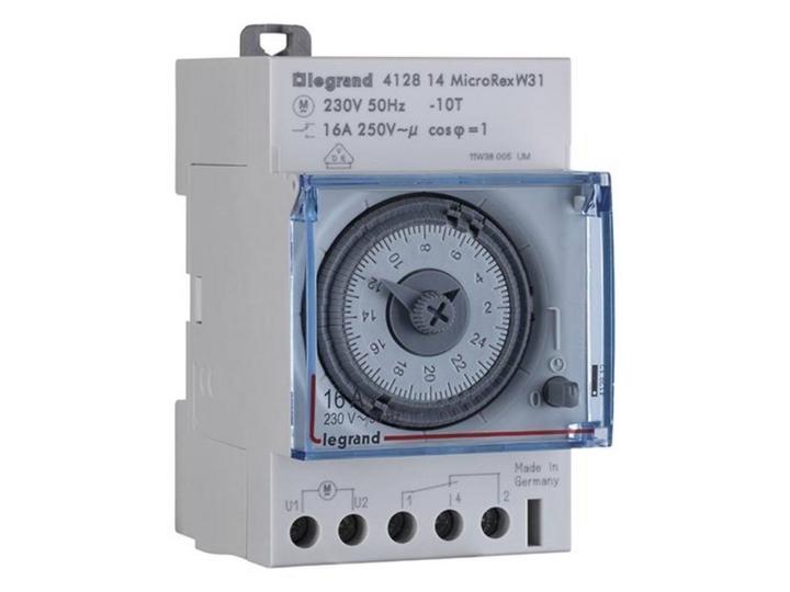 Legrand MicroRex W31 230V 50Hz 412814 Weekly timer,syn.