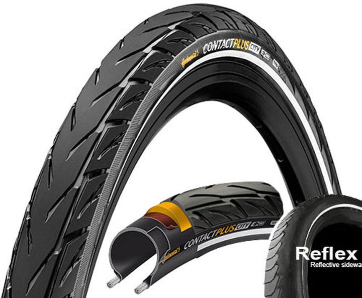 Actual product image Continental Contact Plus City (28 x 1.60, 42-622)