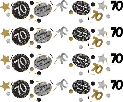 Immagine prodotto Amscan Coriandoli 70 anni "Buon compleanno