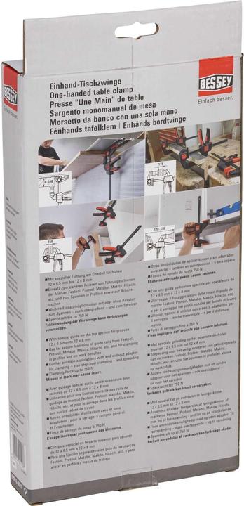 Actual product image Bessey Table clamp set EZR15 6 (150 mm)