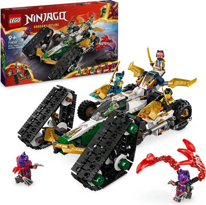 Actual product image LEGO Combined caterpillar of the Ninja team (71820, LEGO Ninjago)