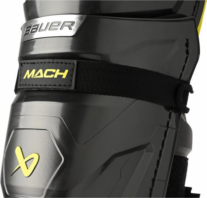 Actual product image Bauer Supreme Mach INT Hockey shin guards (13"/33 cm)