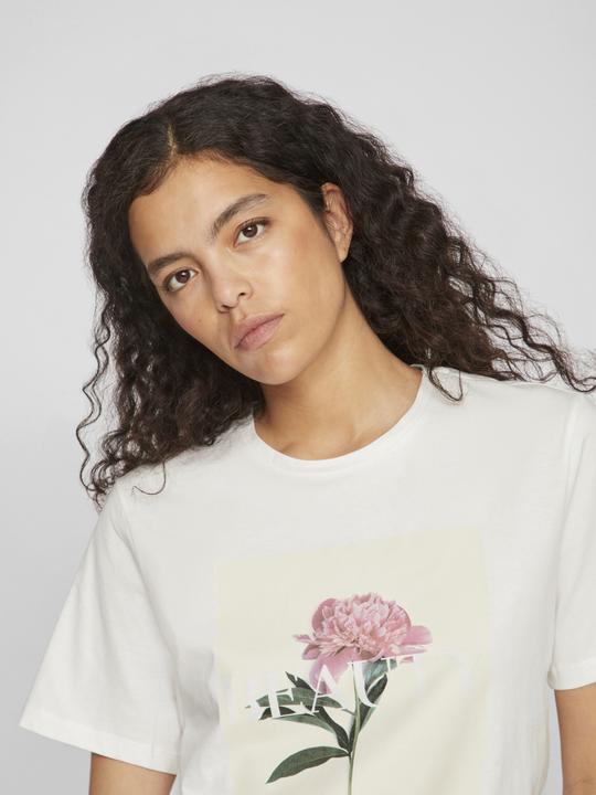 Actual product image Vila Cotton print T-shirt (M)