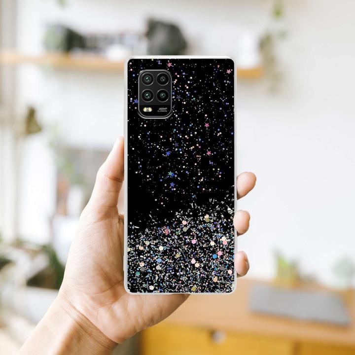 Produktbild Cadorabo TPU Hülle für Xiaomi Mi 10 LITE mit Glitzer (Xiaomi Mi 10 Lite)