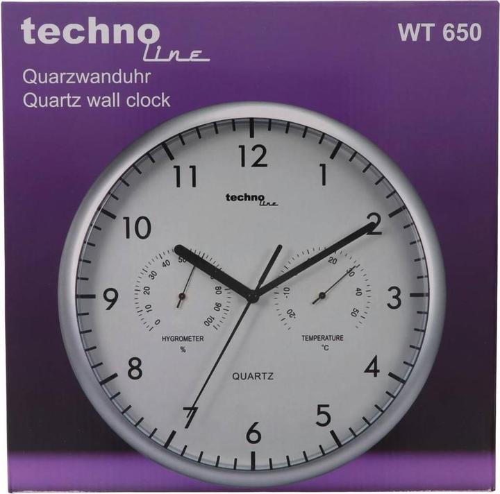 Actual product image Technoline Wall clock WT650 (26 cm)