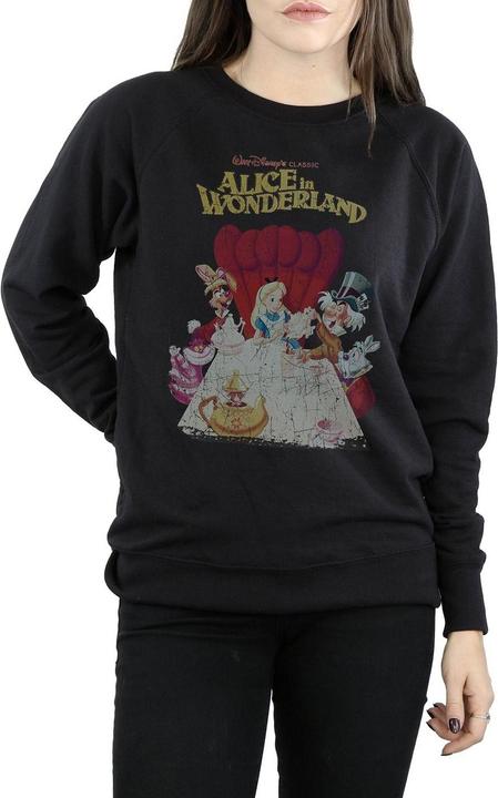 Produktbild Alice In Wonderland Poster Retro Sweatshirt aus Baumwolle (XXL)