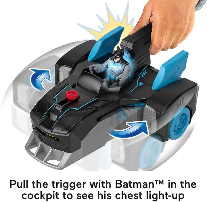 Immagine prodotto Mattel Bat-Tech 2-in-1 Batmobile & Batwing