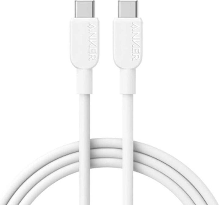 Image du produit Anker Câble 240W USB-C do USB-C 1.8m biały (1.80 m, USB 3.1)