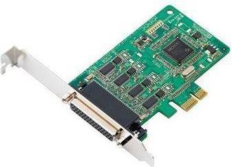 Produktbild Moxa CP-114EL - Serielle Karte mit 4 RS-232422485-Anschlüssen und niedrigem Profil für PCI Express x1