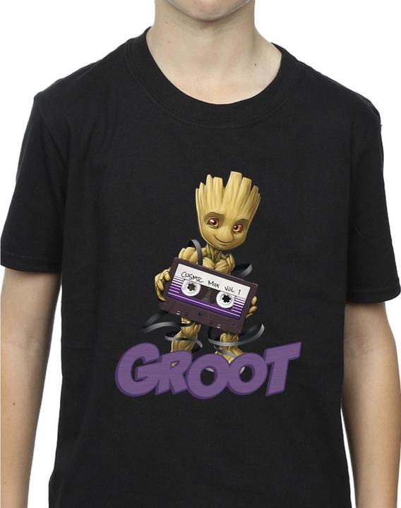 Produktbild Guardians of the Galaxy Groot Casette TShirt Jungen (140, 146)