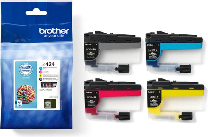 Produktbild Brother LC-424VAL Tintenpatronen-Set (M, BK, C, Y)