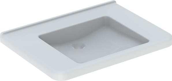 Actual product image Geberit Renova Nr. 1 Comfort washbasin, accessible from underneath, 750x550 mm, without tap hole, without (750 mm, 160 mm)