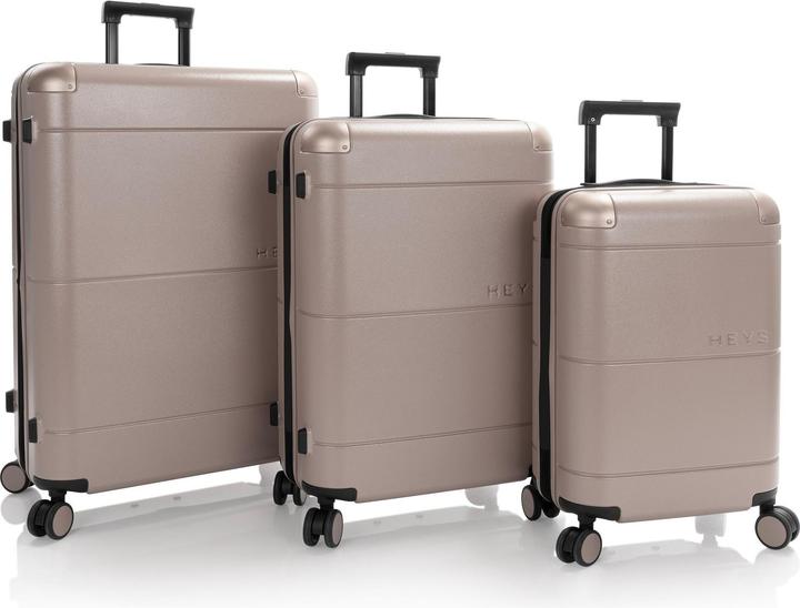 Produktbild Heys Zen 4 Rollen Kofferset 3-teilig mit Dehnfalte (110 l, XL (ab 115l))