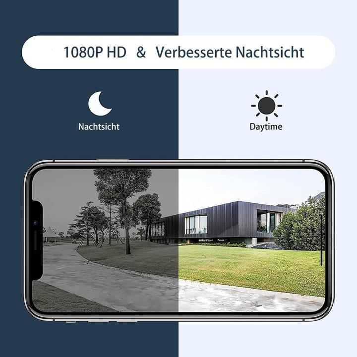 Produktbild Arenti Kabellose 2K WLAN Überwachungskamera mit Nachtsicht