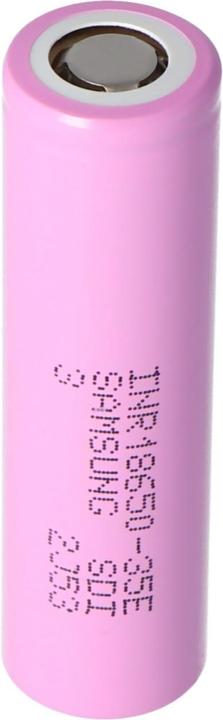 Actual product image Samsung INR18650-35E (1 pcs., 18650, 3500 mAh)