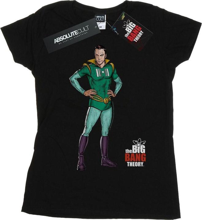 Dam Sheldon Superhero TShirt (XXL)