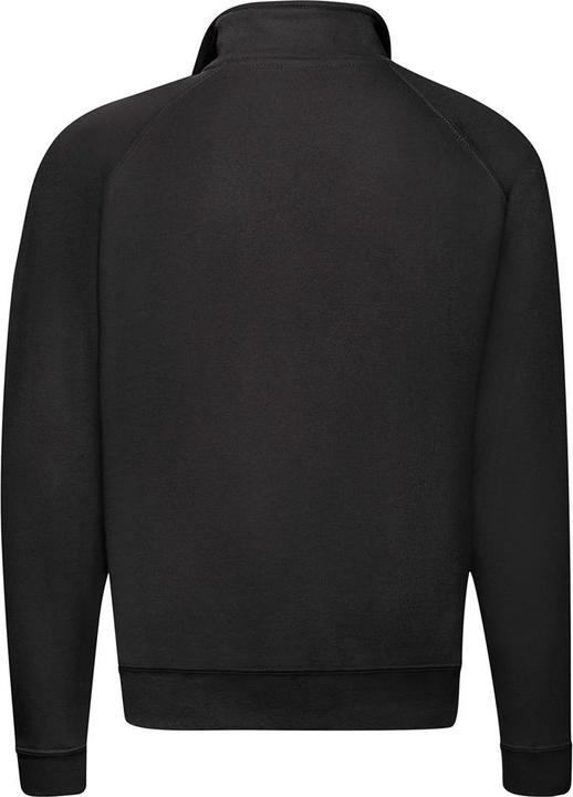 Actual product image Fruit of the Loom Adults Unisex Classic Zip Neck Sweatshirt (M)