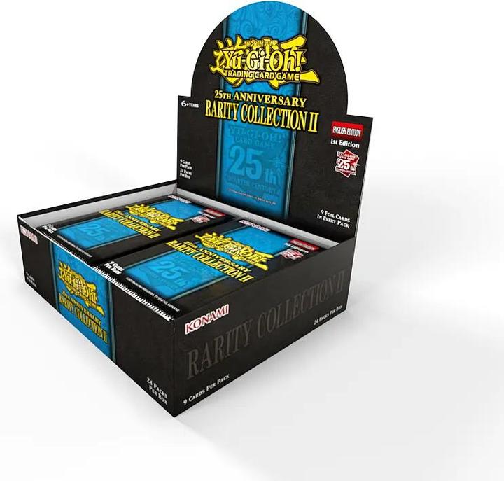 Actual product image Yu-Gi-Oh ! 25th Anniversary Rarity Collection II (English, Booster display)