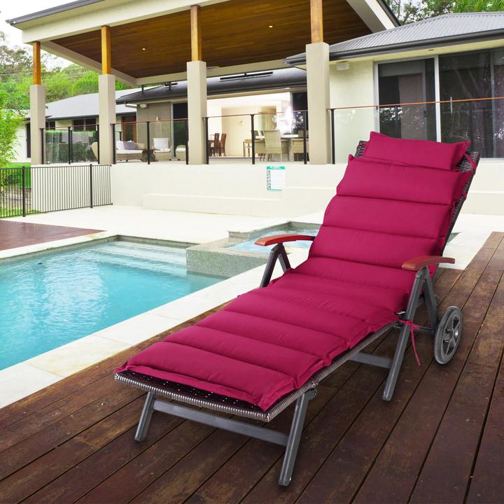 Actual product image Detex Sun-lounger cushion (183 x 56 x 7 cm)